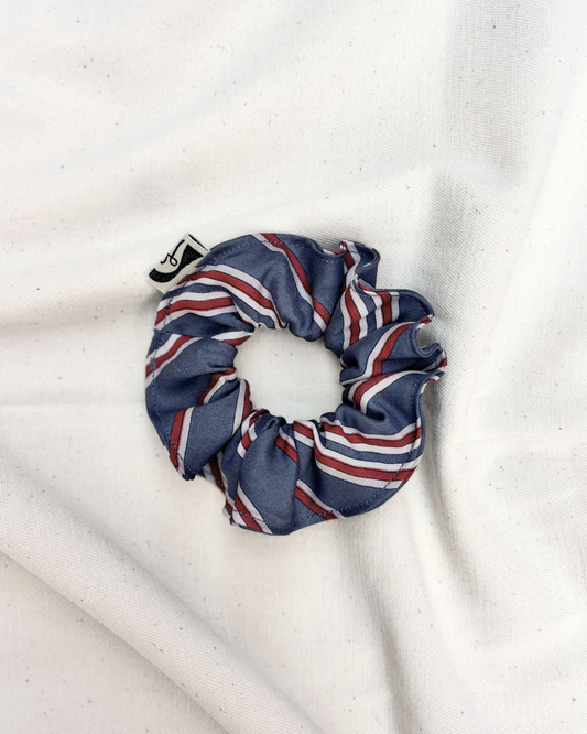 Scrunchie grigio azzurro