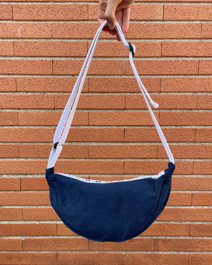 Jeans scuro mezzaluna