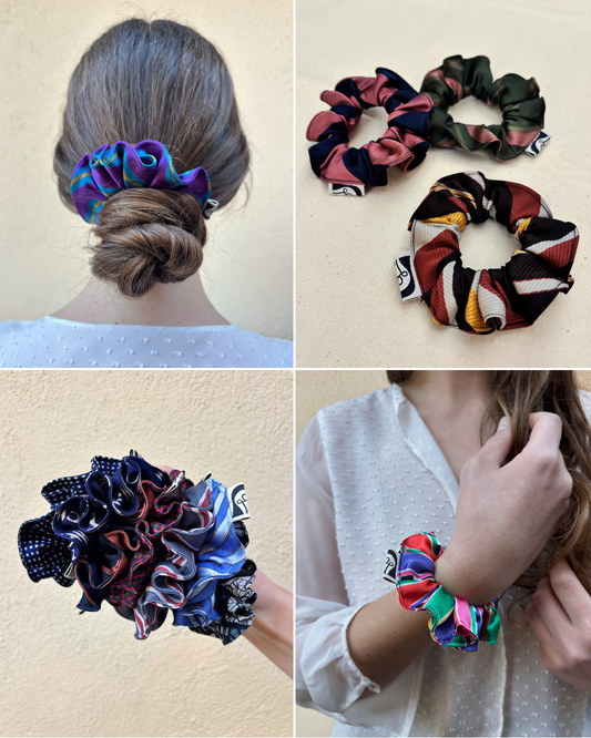 Scrunchie SILKO 100% seta