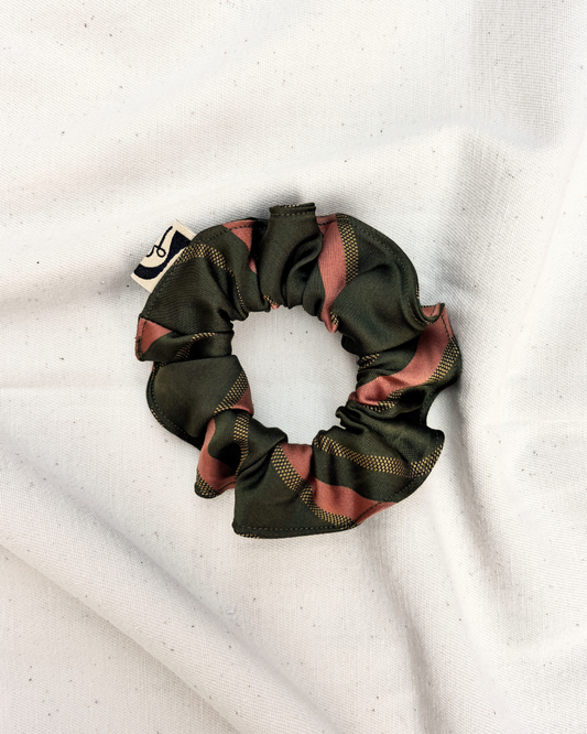 Scrunchie verde militare