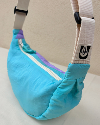 Verde acqua e lilla